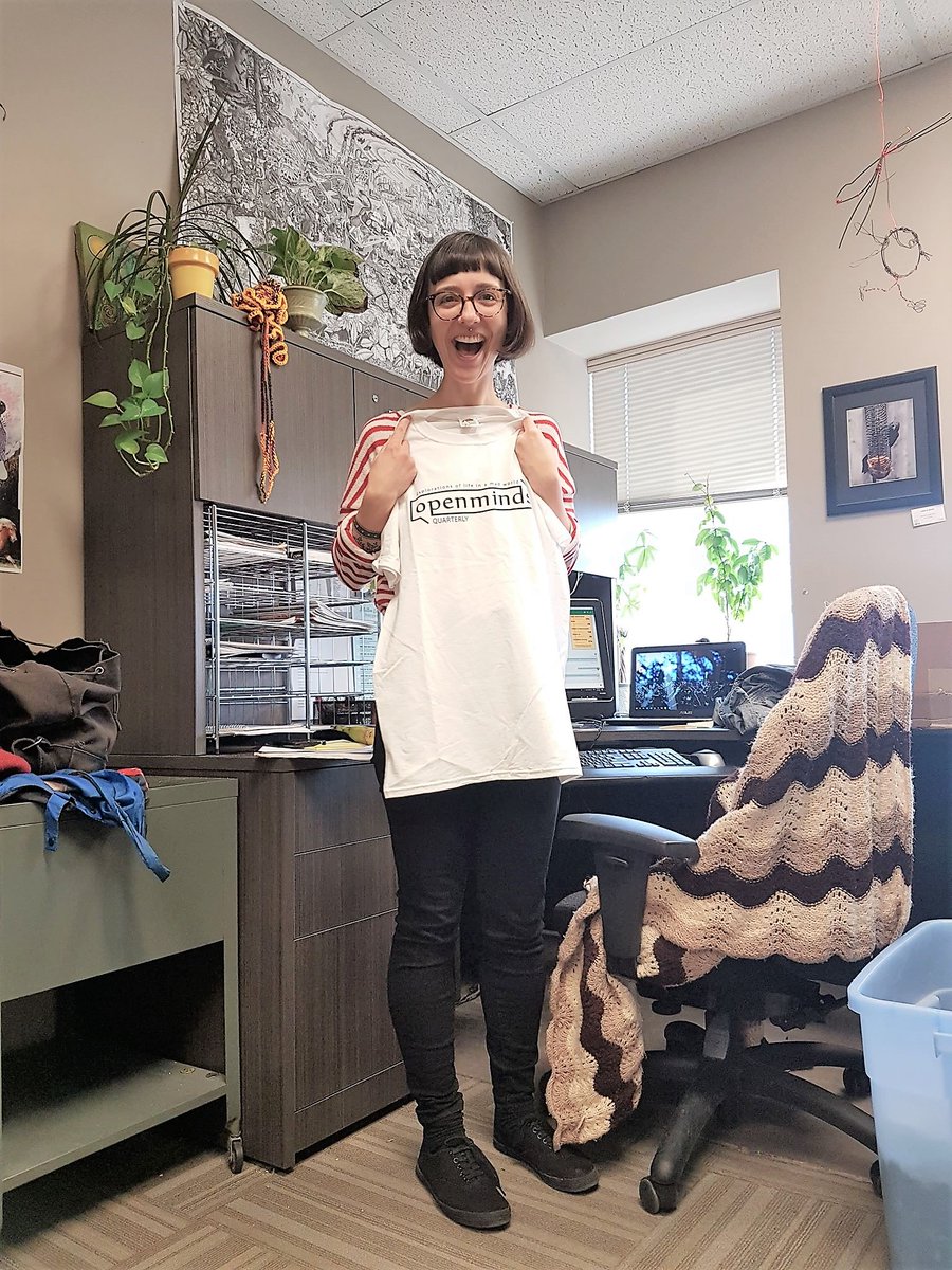 OpenMindsQ's tweet photo. We are thrilled to announce the launch of our new logo/masthead! It was designed as part of the 2019 @RGD Designathon, by students in the @cambriancollege graphic design program, with Design de Plume offering professional guidance to the team! #rgdDESIGNATHON https://t.co/nzeYyhtBOw