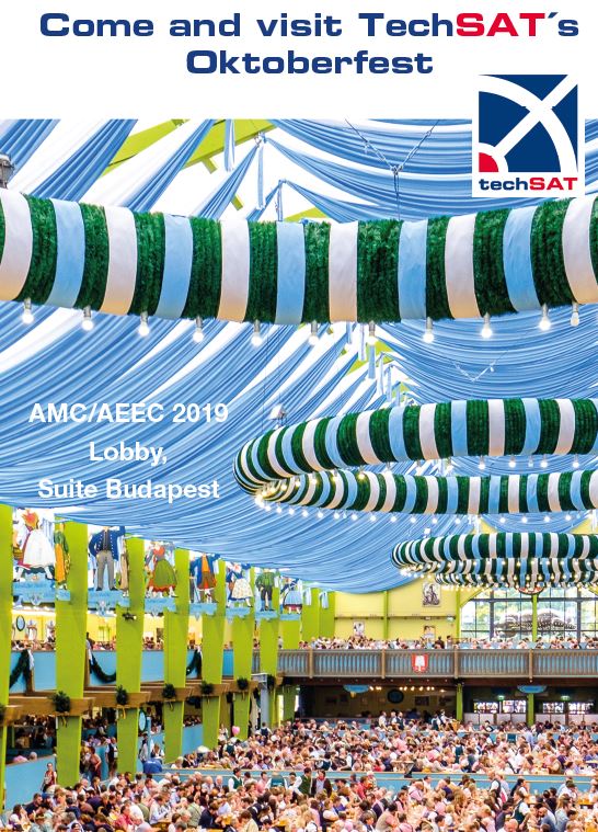 TechSAT_DE's tweet image. We&apos;ll be participating the #AMC/AEEC in Prag from April 29th to May 2nd with our fast and secure #dataloading solutions.  Come and have a beer with us :-)