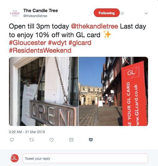 JoinWDYT's tweet photo. Great work @thekandletree for joining the #ResidentsWeekend conversation and promoting your offer.  See the reaction here: https://t.co/mabAj4WxVp   #WDYT https://t.co/6bVZ0wfAaP