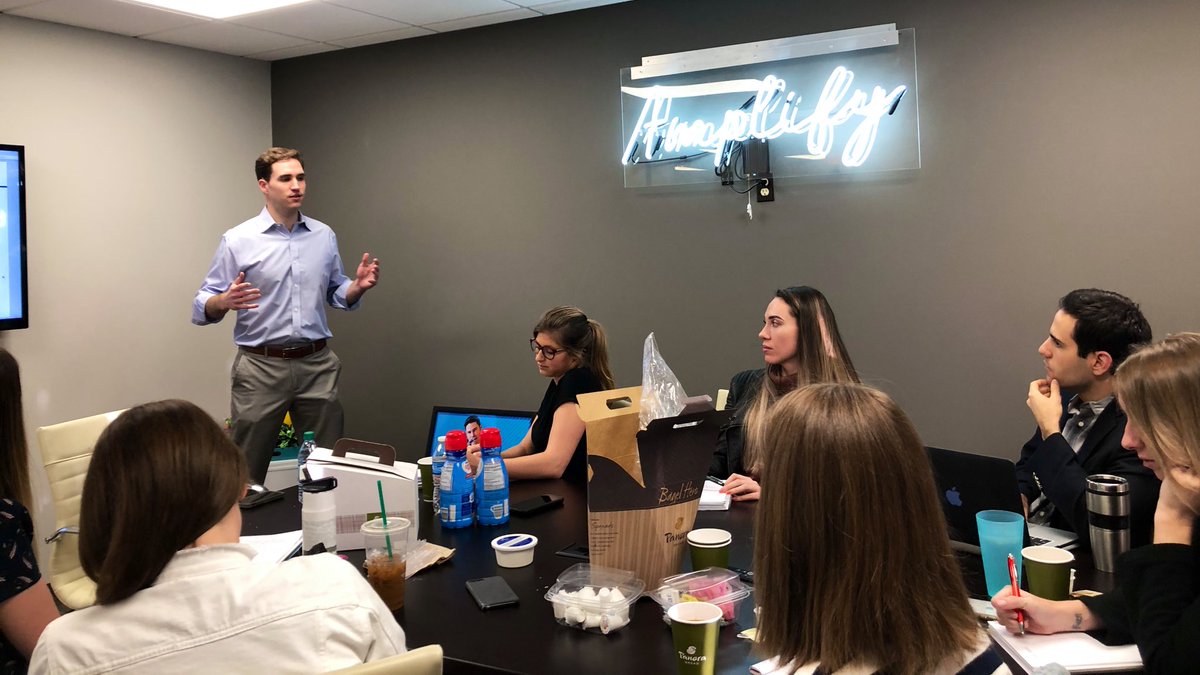 lianamoran's tweet photo. Thanks to @CarterUSA’s Jack Murphy for sharing the basics of underwriting a #CRE deal with our team at @TheWilbertGroup #CREStars https://t.co/SN81PLV6FU