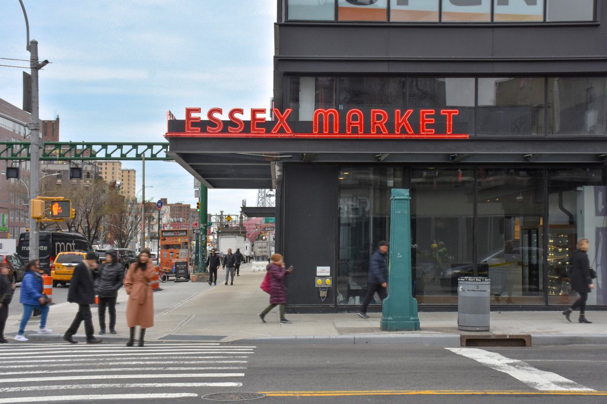 New #EssexStreetMarket opening soon! Located on the ground floor of our #EssexCrossing Site 2 project, this 37,000 sq. ft. space is the new home of #NYC’s historic 70-year-old public market—providing a modern destination for vendors and customers alike. #tgnickel #construction