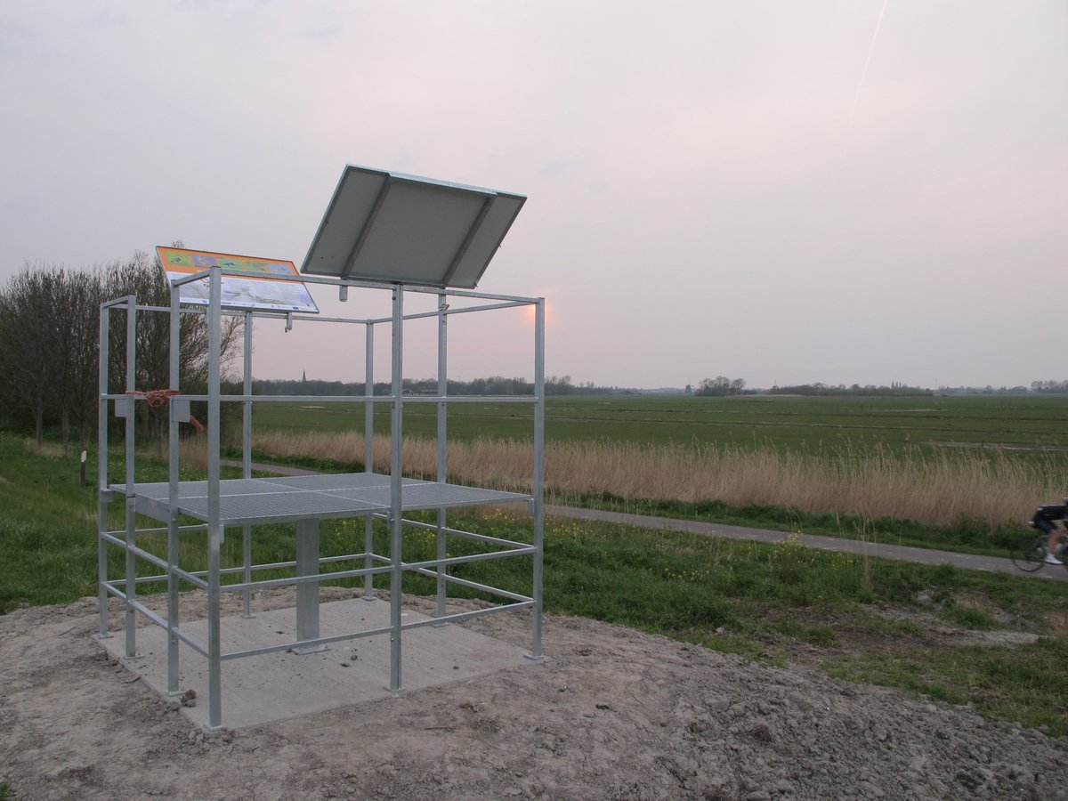Weidevogels_MD's tweet photo. Het #weidevogelkerngebied #Commandeurspolder heeft een nieuw uitkijkpunt! https://t.co/oDHBoqT7Ym