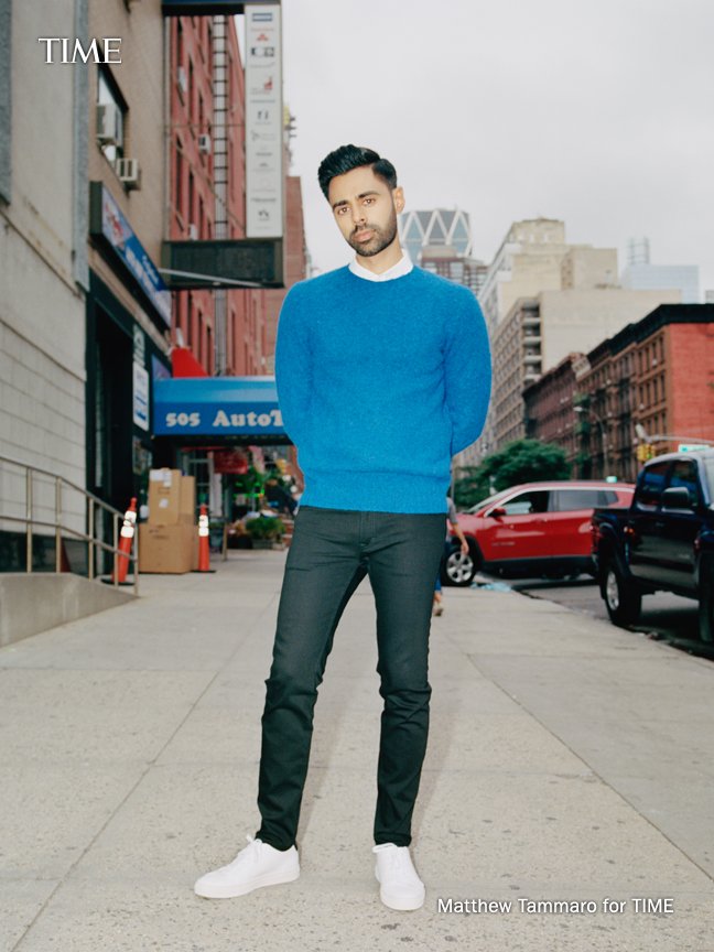 .@Trevornoah: "'Patriot Act' is the manifestation of Hasan’s whip-smart commentary, charisma and sincerity. It’s also a consistent reminder that @hasanminhaj is America. And America is Hasan." #TIME100 http://mag.time.com/l4hcojW