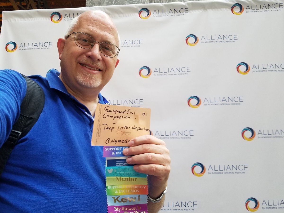 DocJim123's tweet photo. #AIMW19 Contributing to the conversation about how diversity is a gift. @ngmcgme #ngmcimresidency #respectfulcompassion #deepinterdependence #passionforexcellence https://t.co/xRJNsTYEc5