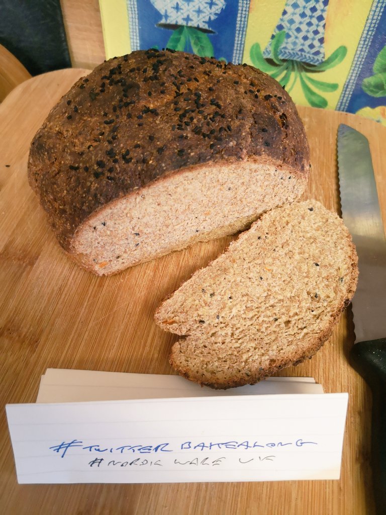 For my first #easterbake I've made Ethiopian Easter bread with fennel & orange. A recipe from last weekends Guardian.
#TwitterBakeAlong @NordicWareUK