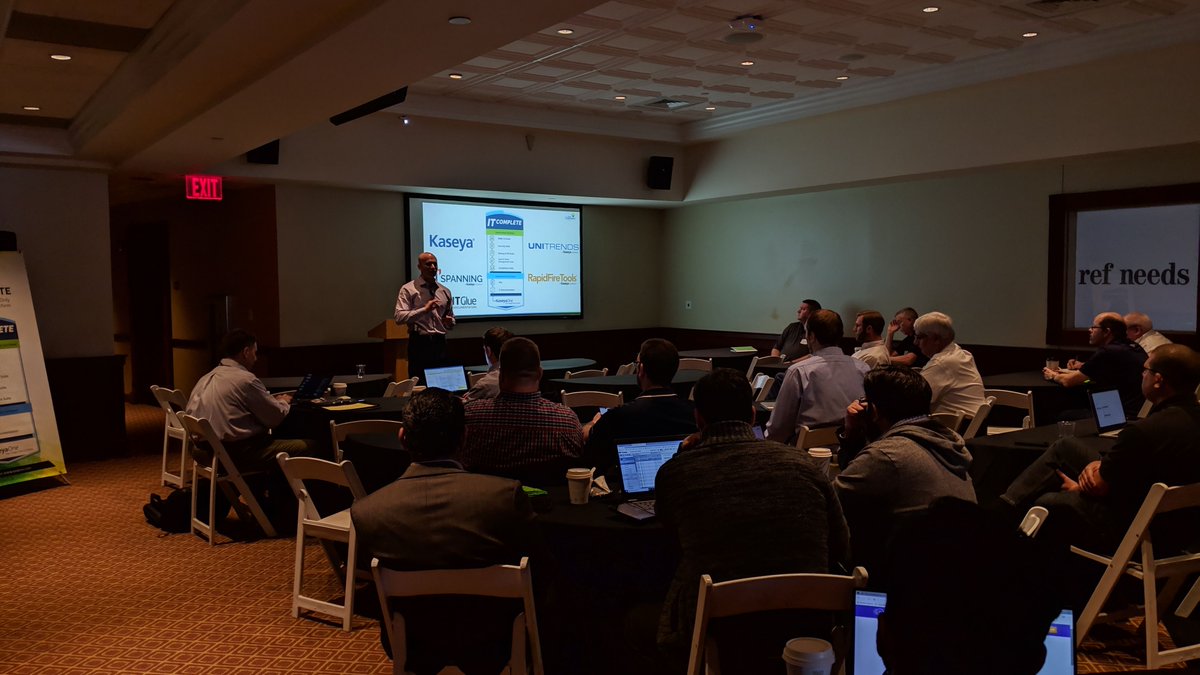 UnitrendsMSP's tweet image. We&apos;re off to a great start at #ConnectITLocal in DC this morning at the @Redskins stadium! @KaseyaCorp @Webroot @ID_Agent @RapidFireTools