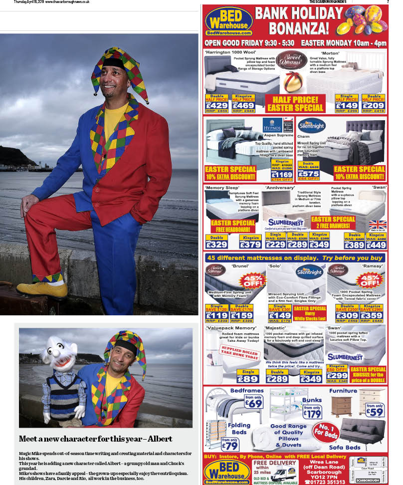 Sue Wilkinson (@suewilkinsonsn) on Twitter photo Feature on Scarborough's family entertainer <a href="/magicmikeshows/">Magic Mike</a> who is celebrating a very special anniversary this year including shows <a href="/scarboroughspa/">Scarborough Spa</a> and <a href="/Whitbypavilion/">Whitby Pavilion</a> and <a href="/bridspa/">Bridlington Spa</a> Read it in tomorrow's <a href="/TheScarboroNews/">The Scarborough News</a> Feature on Scarborough's family entertainer <a href="/magicmikeshows/">Magic Mike</a> who is celebrating a very special anniversary this year including shows <a href="/scarboroughspa/">Scarborough Spa</a> and <a href="/Whitbypavilion/">Whitby Pavilion</a> and <a href="/bridspa/">Bridlington Spa</a> Read it in tomorrow's <a href="/TheScarboroNews/">The Scarborough News</a>