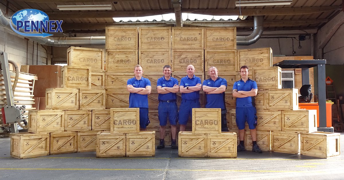 PennexGroup's tweet photo. Our Carpentry division have been busy this week perfecting design, manufacture and artwork for a Special promotion for media company Socrates, tailor made bespoke designs for clients by Pennex, a speciality #cratedesign #bespokecrate #props #crate #woodencrate #carpentry #Pennex https://t.co/z8Wm36jSLL