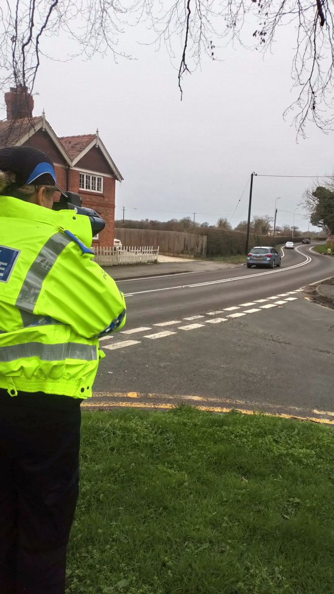 BunburyWrenPol's tweet image. PCSO's Jones and Berry have been to #Reaseheath Worleston  with the Trucam speed gun, 3 vehicles were captured going over the speed limit. Please be mindful that there is a pedestrian crossing and roundabout in this  area#WatchYourSpeed