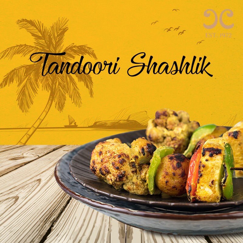 Looking for the perfect appetiser that’s light and healthy this summer? Our Tandoori Shashlik, marinated in mustard and grilled in the tandoor, is your answer! #CCSummers