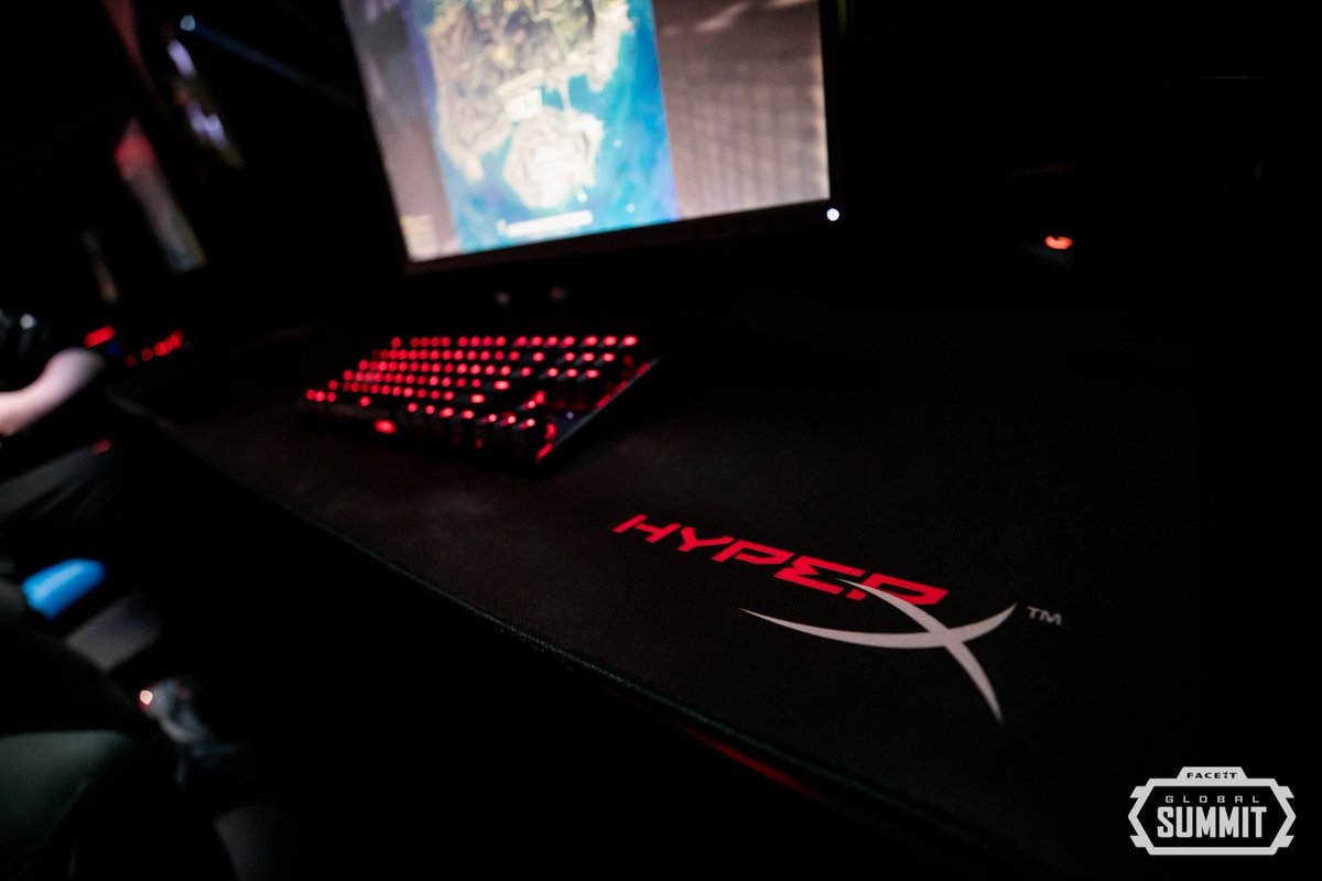 FACEITpubgm's tweet photo. Lighting up every #FACEITGlobalSummit booth is the @HyperX RGB collection. #RGBeYou
More info: ⌨️ https://t.co/phmg4QWY6Q
Win an RGB bundle: 🎁 https://t.co/nJw0lNZle6 https://t.co/FQabdEtjlK