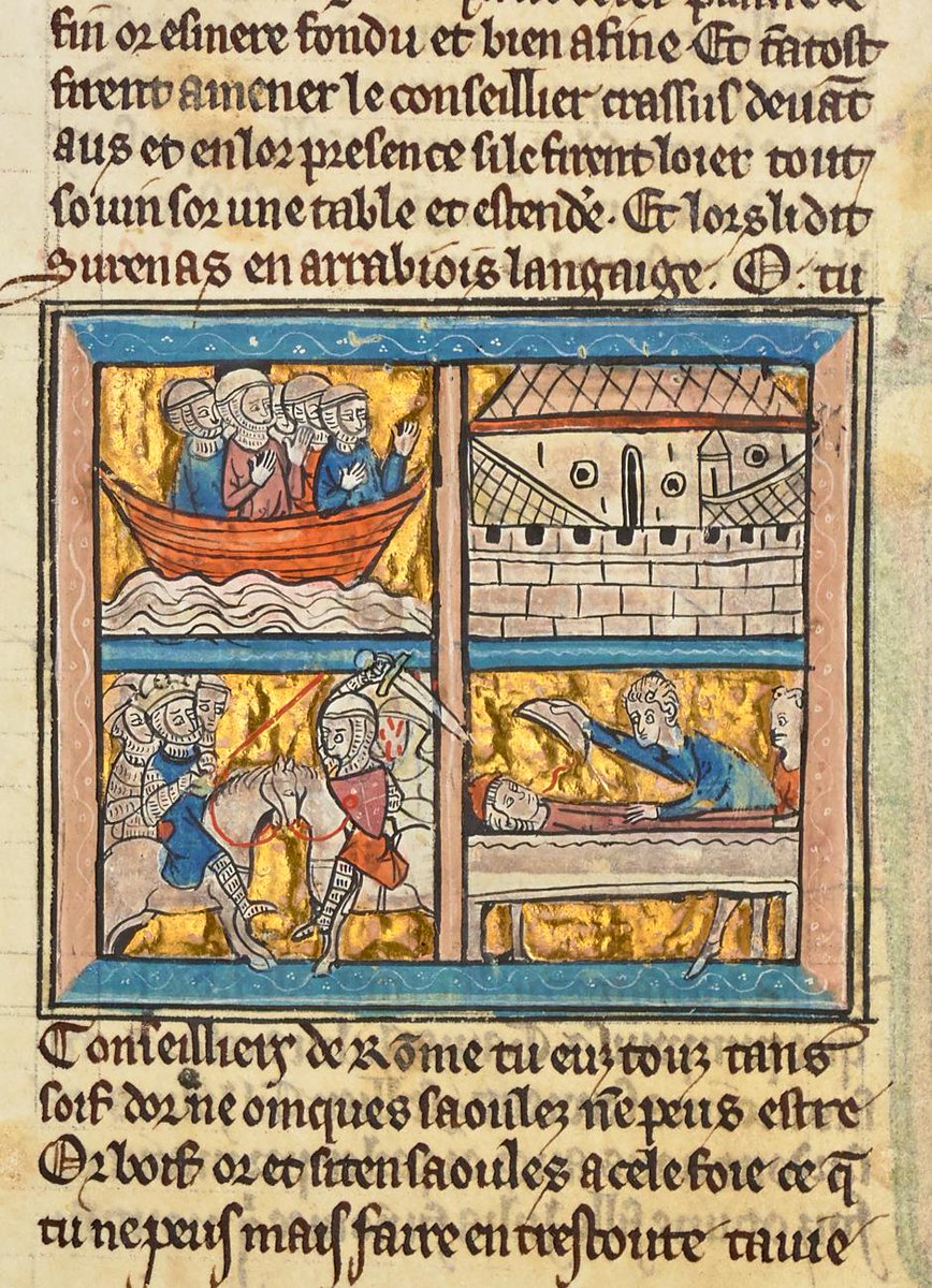 Our interpretive edition of Rome II in BnF fr. 20125 is nearly ready! In anticipation, we have selected three episodes to whet your appetite (including a reference to <a href="/GameOfThrones/">Game of Thrones</a>!) Read it here: tvof.ac.uk/blog/drink-rom…

Pic: <a href="/GallicaBnF/">Gallica BnF</a> fr. 17177, f. 187vb.