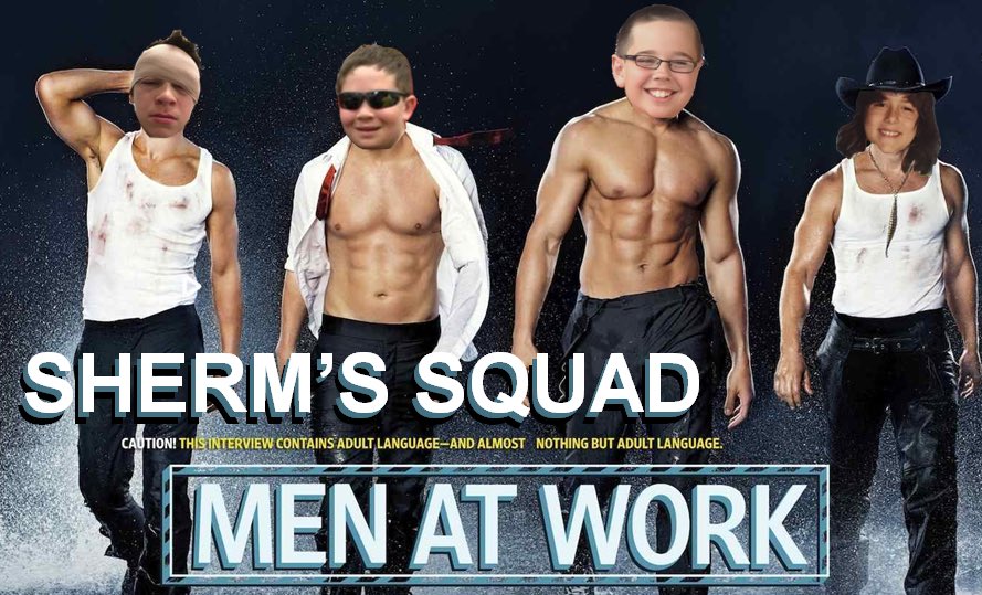 GrovesWW2019's tweet photo. Sherms Squad has entered the competition. Members: Ari Sherman, Sam Zack, Mac Bauer, and Jordan Shefman 💦 https://t.co/ISZkcEFCUr