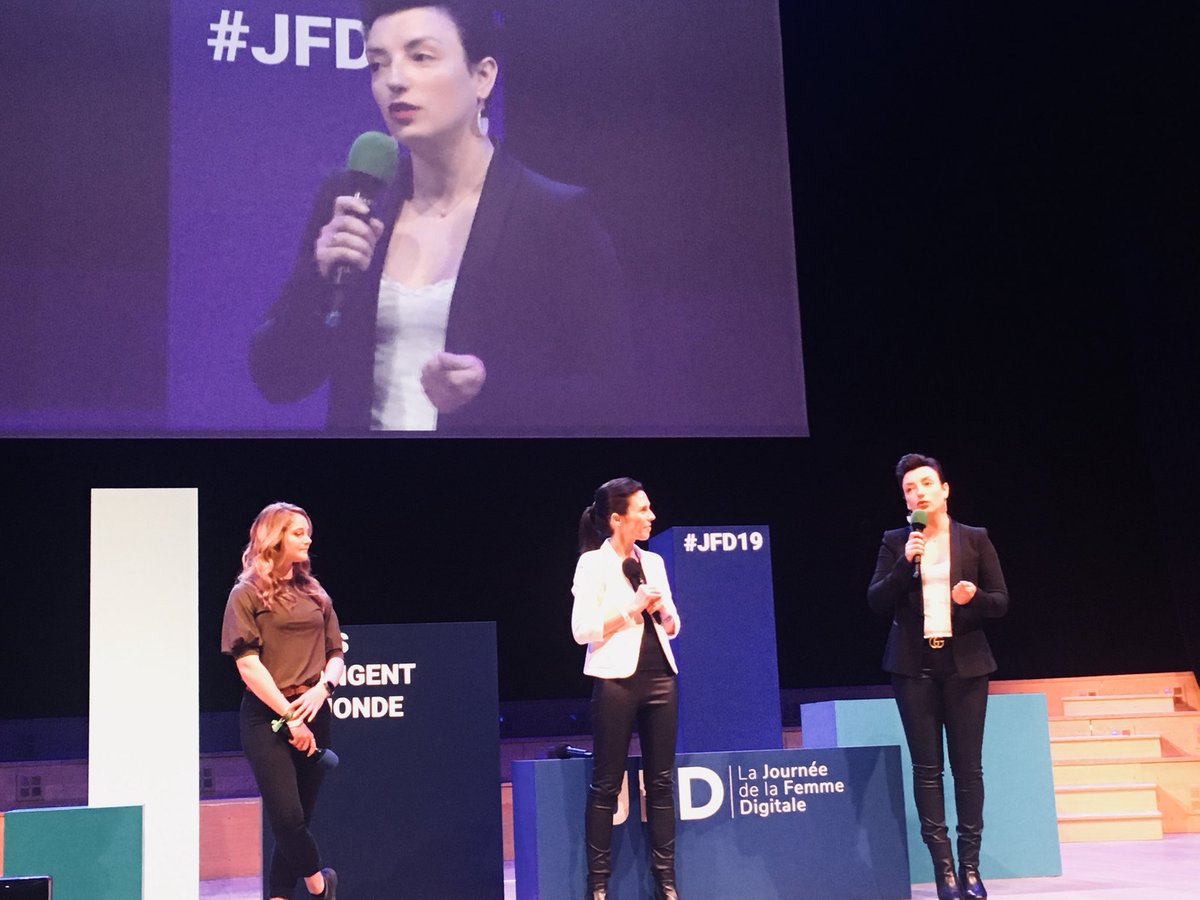 Only 20 percent of <a href="/YouTube/">YouTube</a> content creators are women, despite their massive use of the platform, revealed <a href="/JustineRyst/">Justine Ryst</a> at #JFD2019 it’s time to change this!  #JFDambassador <a href="/AudeGG/">Aude Gogny-Goubert</a> <a href="/marinlle01/">Marine LELEU</a>