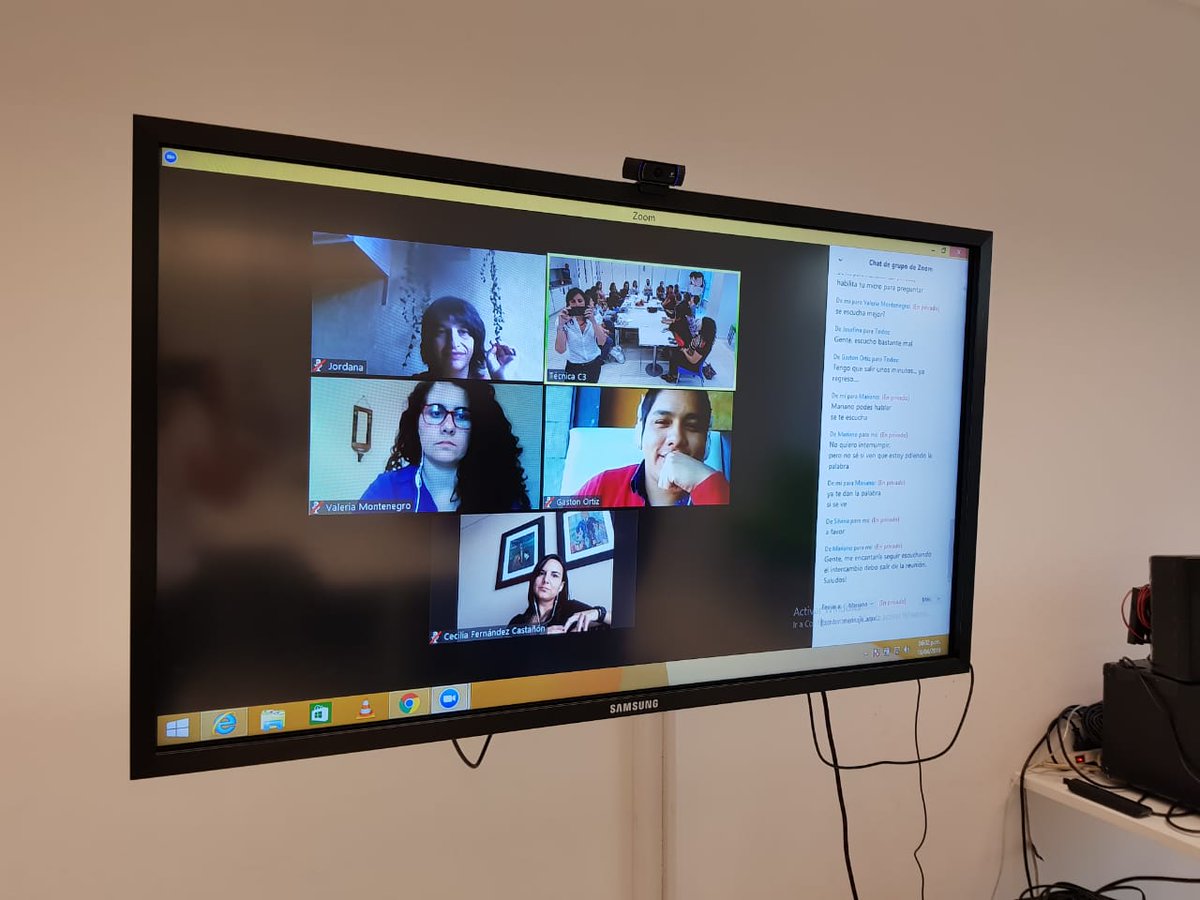 RAdPC's tweet photo. En las instalaciones del @ccdelaciencia, el martes 16 de abril, se desarrolló la Asamblea Anual de la Red Argentina de Periodismo Científico #RADPC, con la participación de asociados de diferentes ciudades del país mediante videoconferencia. 
[Abrimos hilo] https://t.co/q66Ghwd6tA