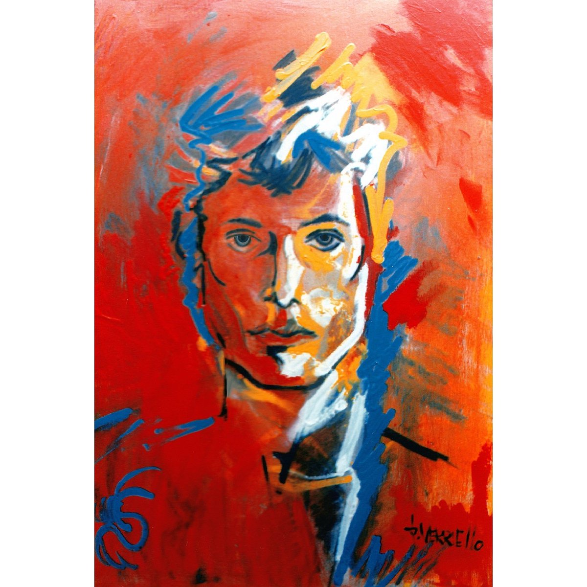VerrielloFranco's tweet photo. "MIO RITRATTO ESEGUITO...QUANDO NEI BEI TEMPI FREQUENTAVO L'ACCADEMIA DI BELLE ARTI" #oliosutela di #francoverriello #arte #artist #painting #teacher #pittori #painter #arteitaliana #artlovers #galleryart #student #accademiadibellearti  #model #man #modernart #picoftheday #follow https://t.co/KP2Fd4Z7jJ