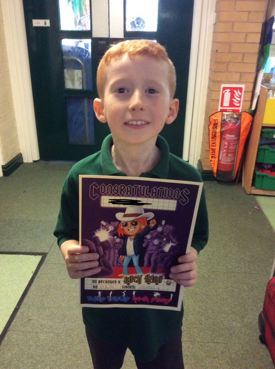 This weeks Times Table Rock Star for Rowan Class 😁
