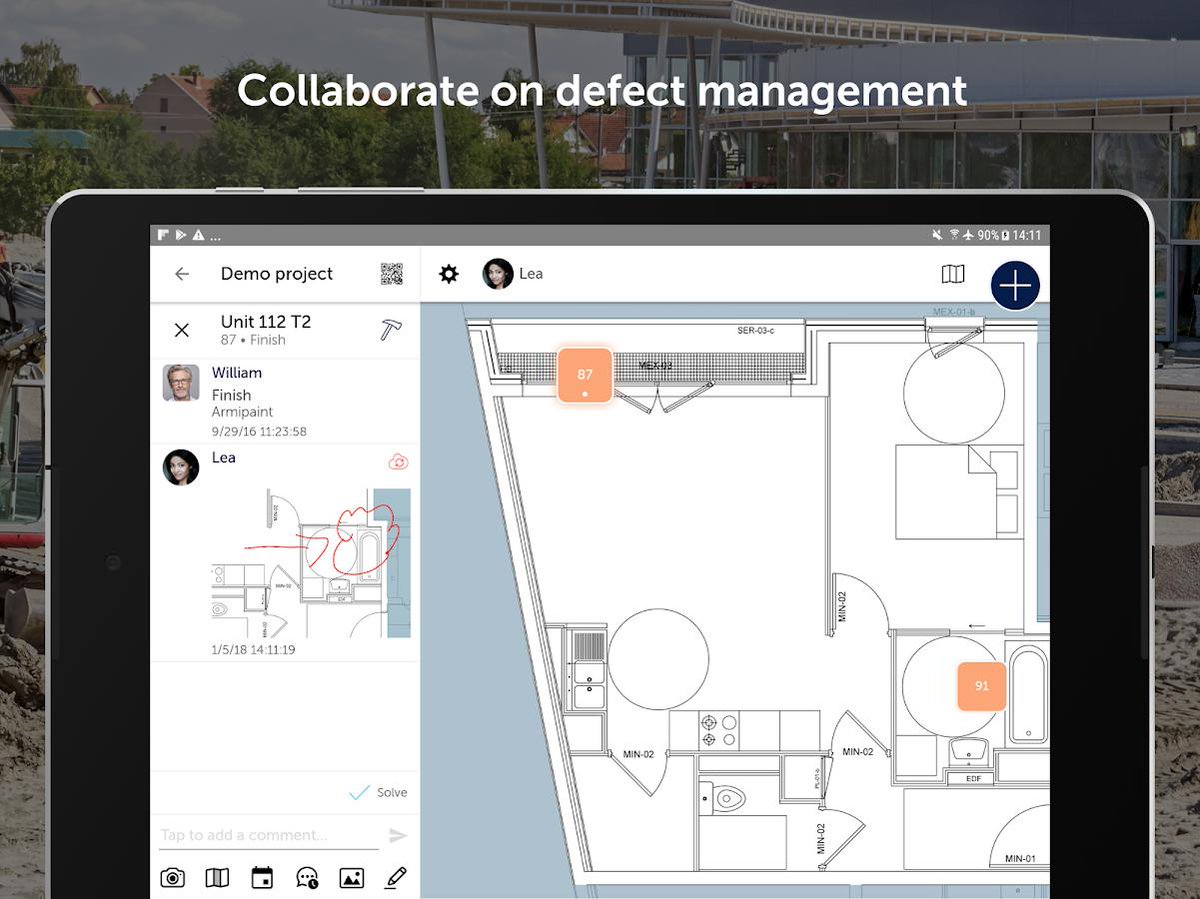 lysen_paris's tweet photo. @FINAL_CAD , des applis mobiles pour le suivi de chantiers. La startup française convertit les majors mondiales du BTP et vise aussi les PME. #smartbuilding #batiment https://t.co/1a1MsYH6AI https://t.co/4zIfpxbYpu