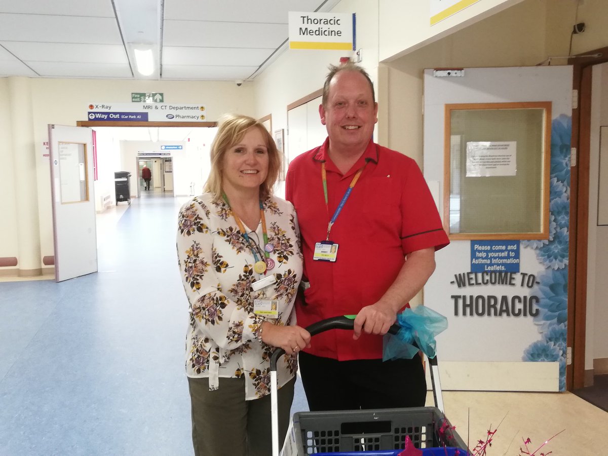 Out with the engagement trolley @RBCH_NHS talking to staff in OPM about the future changes &amp; encouraging staff involvement at some joint sessions.