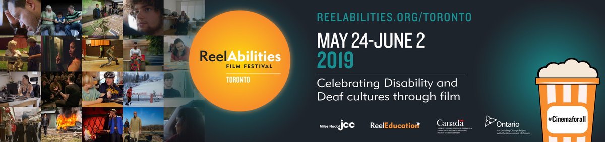 Our 2019 #RAFFTO lineup is here! We have films, comedy, a gala, and more! #cinemaforall

Buy tickets: reelabilities.org/toronto/films/

All films screen opened captioned, with audio description, and in a relaxed and accessible environment. All panels and events have ASL and CART.