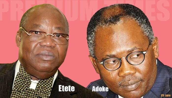 GbemiDennis's tweet photo. "Justice D.Z. Senchi of a FCT High Court, Jabi has granted prayers of the EFCC, and issued a warrant of arrest against Dan Etete, ex-Minister of Petroleum &amp; Mohammed Adoke, ex-AGF implicated in the Malabu Oil Deal.
They are to be arrested anywhere they are found."
~ EFCC https://t.co/Vv1LYYHXkO