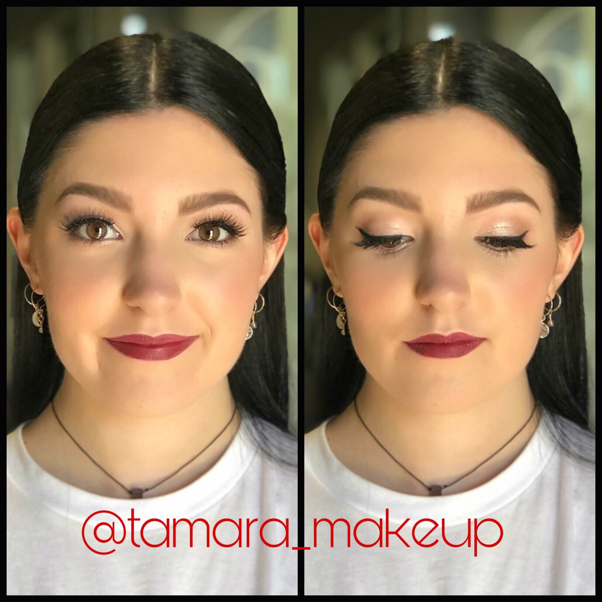 MakeupByTamaraB's tweet photo. I’m partial to this #prom girl ❤️ #daughterlove #prommakeup #redlips #makeup #makeupartist #promglam #tamarabickleymakeup @danbickley https://t.co/utt7FQopnF