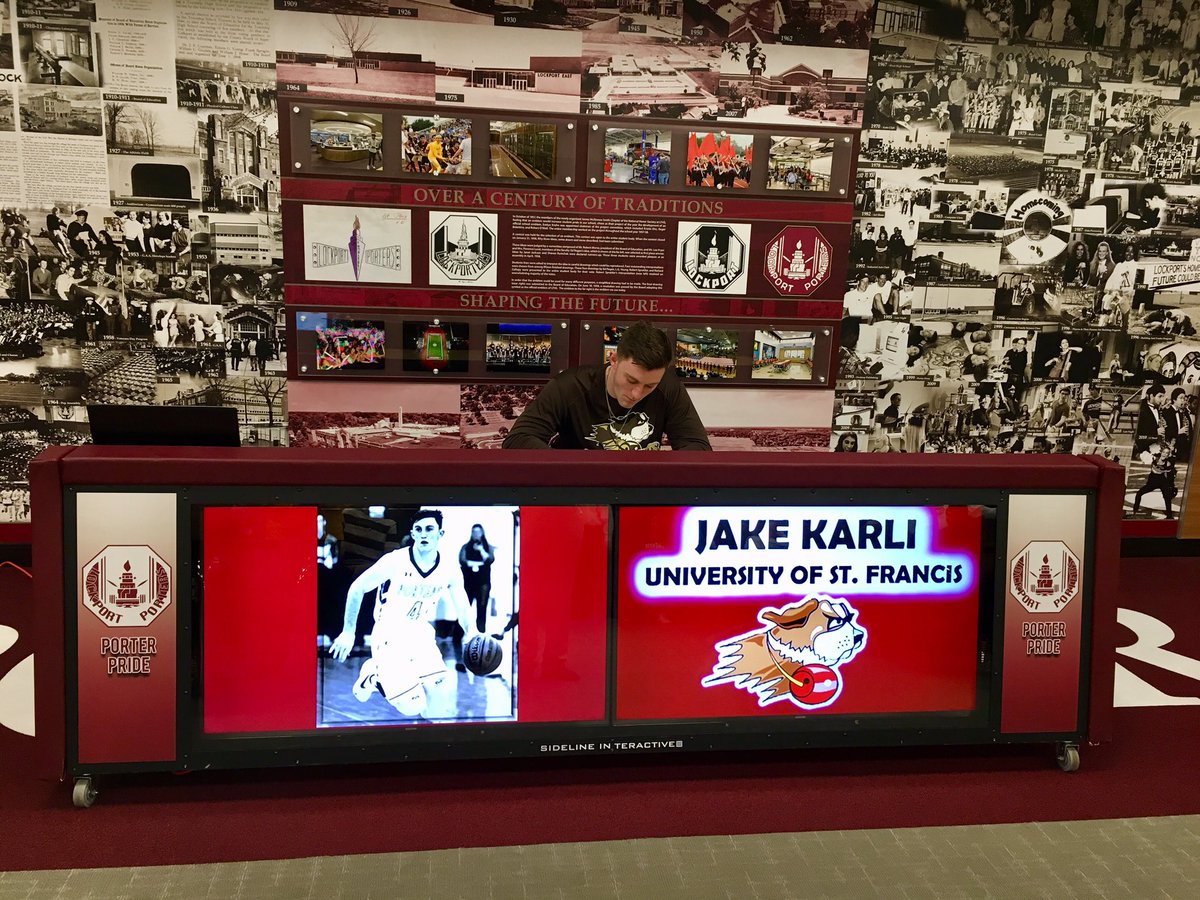 Congratulations to Jake Karli on signing with the University of St Francis!
He’s been the rock of our program for the last 3 years. The @USFSaints are lucky to have him!
#UNCOMMON #PorterPride