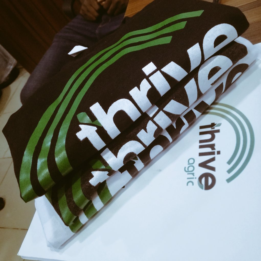 thriveagric's tweet photo. Kitting our Farmers this weekend!
If you ask nicely, we could kit you too. 😎😎
#ThriveAgric #FundAFarmer #ZeroHunger #food #FoodSecurity #Agriculture #GrowWithThrive https://t.co/mwwJ6axiTV