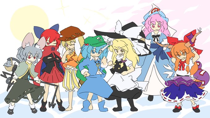 第15回東方project人気投票のtwitterイラスト検索結果
