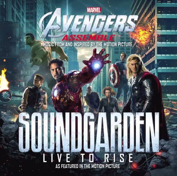 LegacyOfChris's tweet photo. “Live to Rise” by Soundgarden was released on April 17, 2012
https://t.co/Xbpy0GztXU
#Soundgarden #ChrisCornell #LiveToRise #Avengers
Soundgarden - Live to Rise (From Marvel's THE AVENGERS) - Official Video https://t.co/1jxIJ7WmYf via @YouTube https://t.co/gf1dnRodP7
