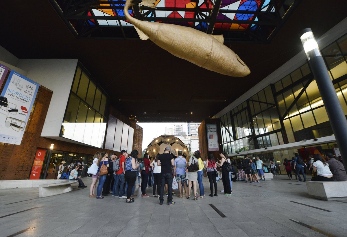 #SantaCultura Este finde XL estaremos abiertos en horario normal. Solo cerrada #BiblioGAM como siempre en feriados y domingos. Funciones de teatro o danza se presentan en sus horarios habituales 😉