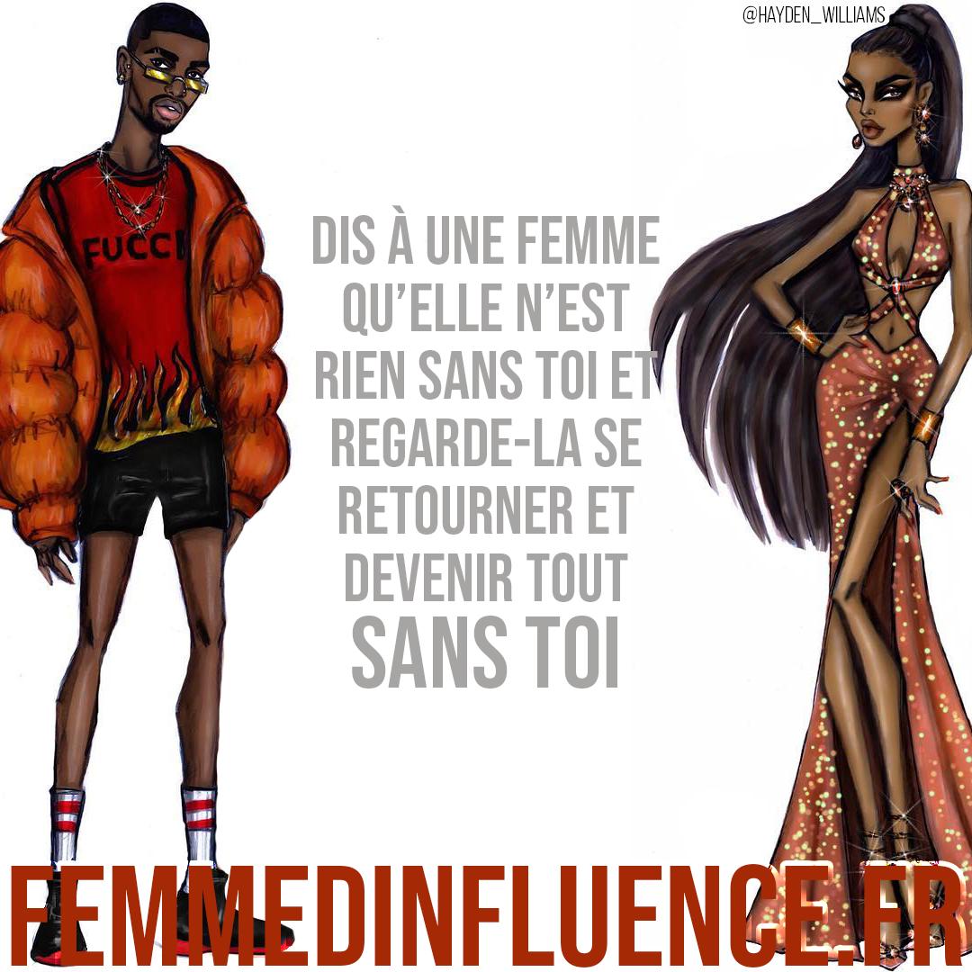 femmedinfluence's tweet photo. "Dis à une femme qu’elle n’est rien sans toi et regarde-la se
retourner et devenir tout sans toi" 💋 https://t.co/cQpz83nn0z