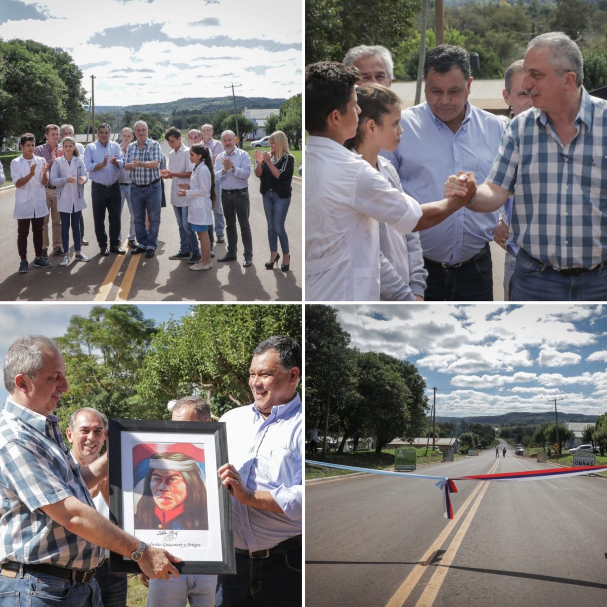 passalacquaok's tweet photo. En un momento difícil, por mérito de los misioneros y misioneras podemos concretar obras como la del acceso a Arroyo del Medio, que en sus 7km conecta a esta localidad con Alem y Cerro Azul. Gratitud al pueblo de #Misiones. El asfalto cambia la vida de la comunidad! #Misionerismo https://t.co/MilLwkkO5L