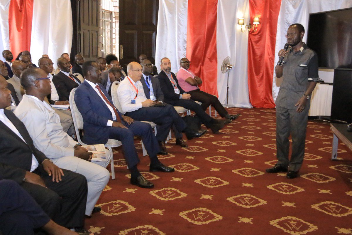 AnyangNyongo's tweet photo. Earlier today at the AfroChampions Infrastructure Boma meeting at the invitation of @_AfricanUnion High Representative of Infrastructure H.E @RailaOdinga. In attendance was a host of distinguished guests from around the continent. #AfroStructure
#TichTire https://t.co/5UnACLBRfR