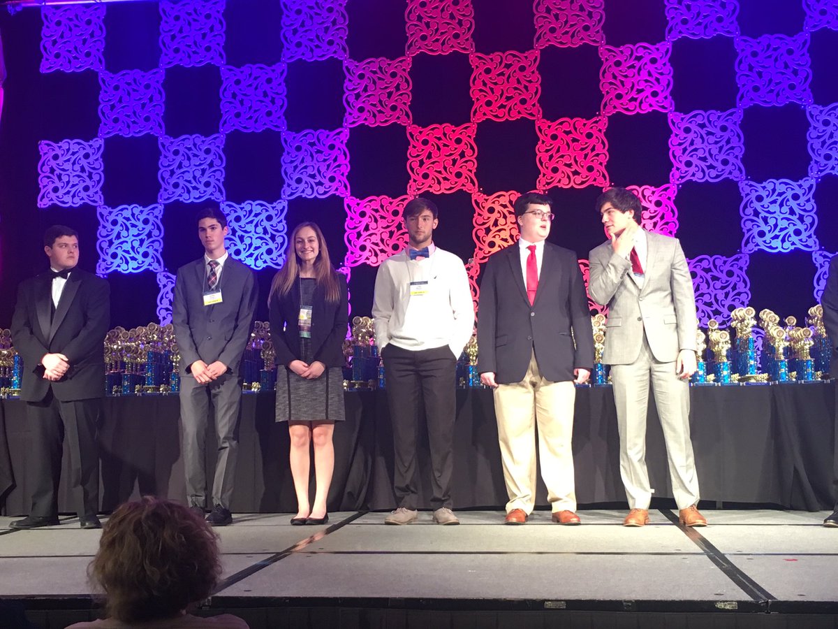 Abby receiving 4th Place in Contemporary Sports Issues! Get it, girl!!