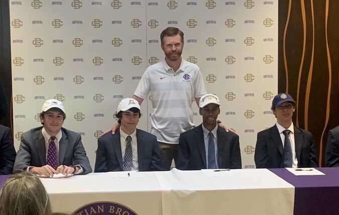 CBHSXC_TF's tweet photo. Congrats to our seniors signing their letters of intent to run at the next level! Thank you for setting the bar for the next group in long tradition of CBHS Distance. https://t.co/jJzYuXG7H1