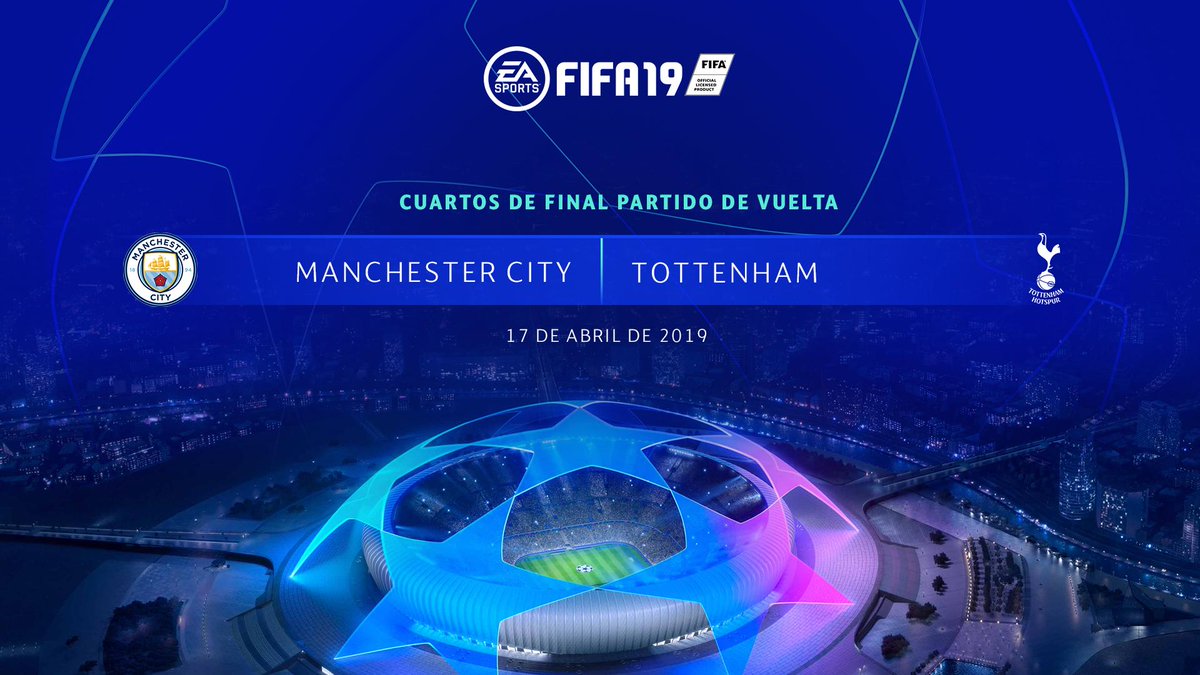 ¡Noche de Champions! ¿Qué equipo pasará a semifinales? 👀 

<a href="/ManCityES/">Manchester City</a> 🔃 Gana
<a href="/Spurs_ES/">Tottenham Hotspur</a> ♥ Gana

🗨 Empate

#UCL I #ChampionsLeague I <a href="/LigadeCampeones/">Liga de Campeones</a> I   #mancity I <a href="/ManCity/">Manchester City</a> I #COYS I <a href="/SpursOfficial/">Tottenham Hotspur</a> I #FIFA19