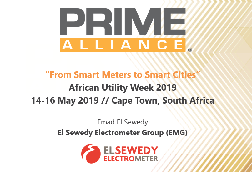PRIME_smartgrid's tweet photo. Don't miss @PRIME_smartgrid presentation "From Smart Meters to Smart Cities" by Emad Elsewedy of El Sewedy Electrometer Group on May 15 at 11.30 at #AUW2019 @AfricaUtilities @SmartEnergyTV 
#smartmeters #smartcities #energyefficiency https://t.co/HFw10q78in