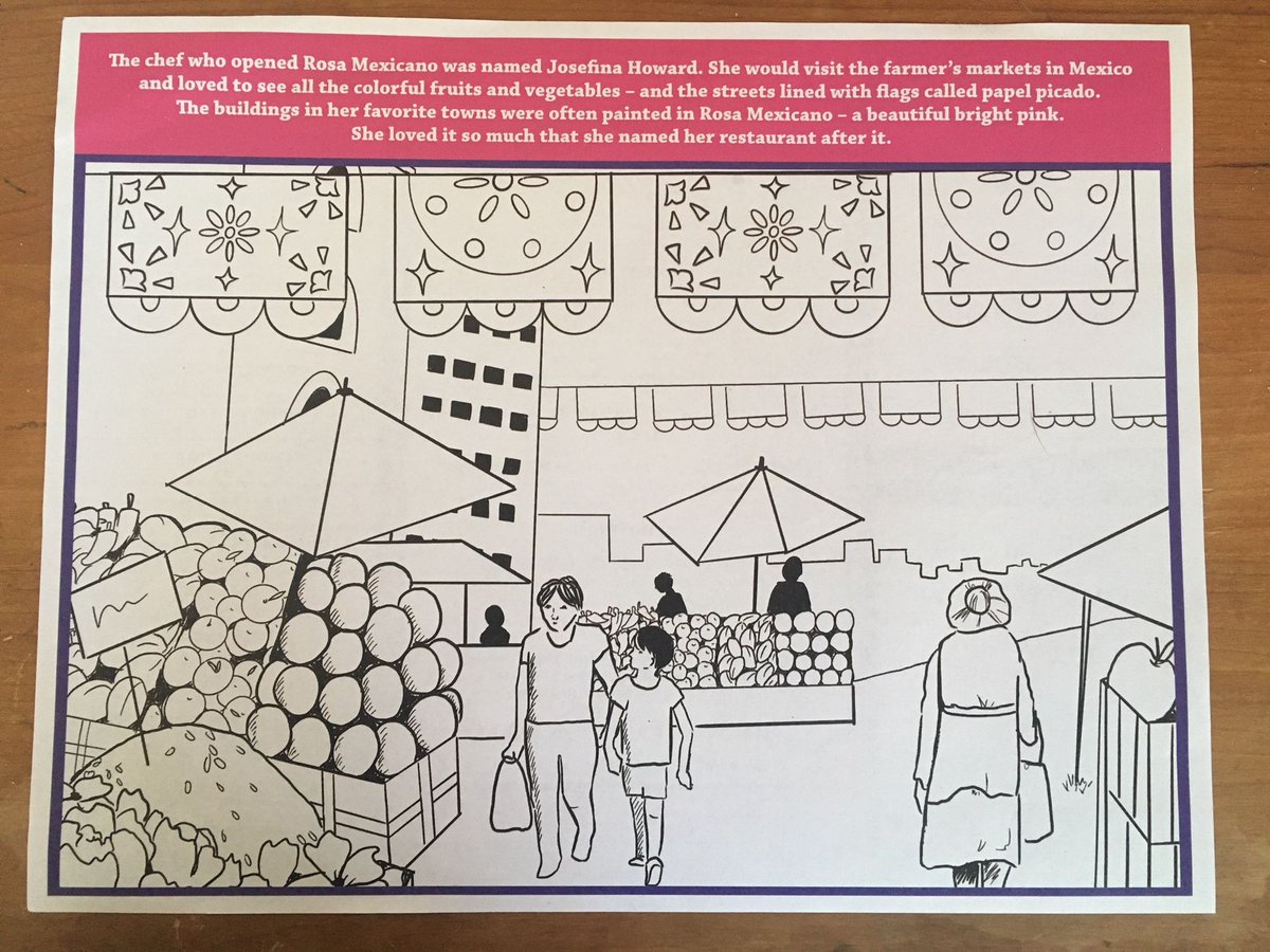 RosaMexicano's tweet photo. Here at #RosaMexicano, the #fiesta isn’t only for adults. We have launched a special Young Amigos menu for kids — and it offers a Spanish lesson and other cultural riches. Come in this week — and bring the entire family! 
#kidsmenu #foodforkids #mexicanfood #learnspanish https://t.co/1F8or4N9N4