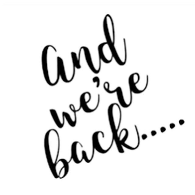 ...sorry for the interruption! #phew