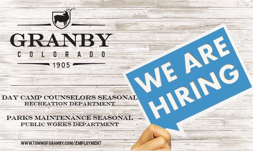 Career opportunities are available with the Town of Granby. 

townofgranby.com/vertical/sites…

townofgranby.com/vertical/sites…