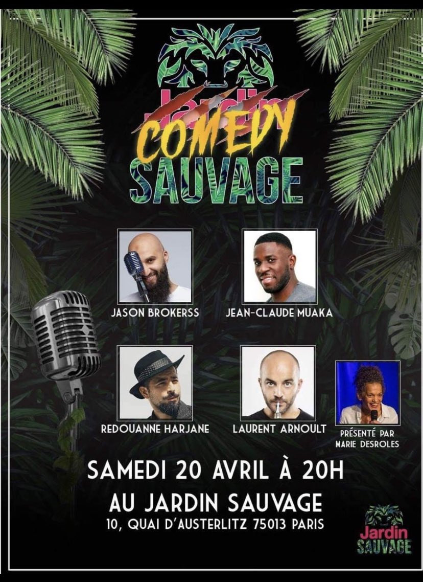 #comedysauvage #paris