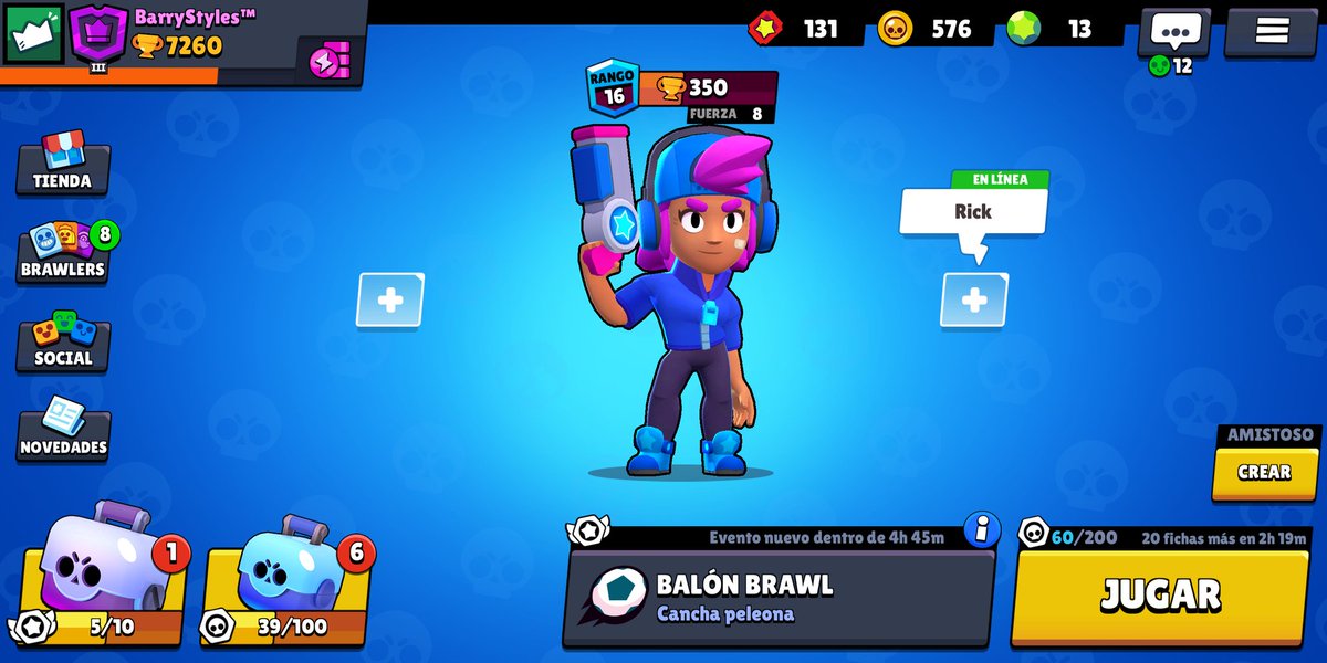 Me gustaría adentrarme al competitivo de Brawl Stars, llevo tiempo jugando, ¿algún equipo que me adopté? Tengo tiempo disponible para entrenamientos.