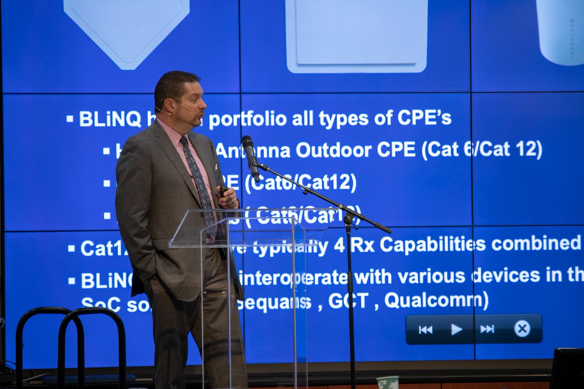 Adtran's tweet image. We got to split off into groups this morning to learn a little more about individual solutions, technologies, and innovations #adtranBBSS19 #ADTRAN #Broadband #Services