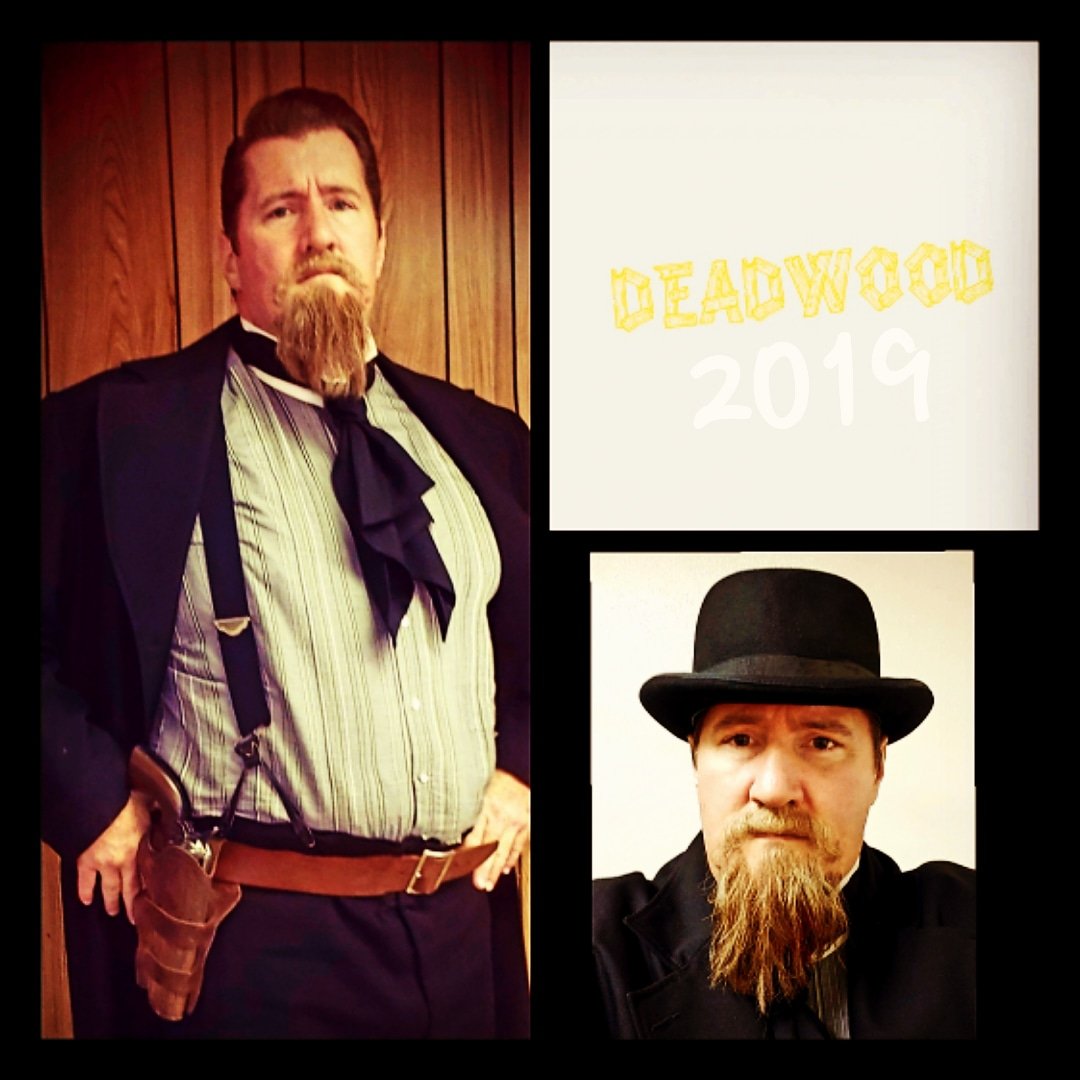 finallymrsA's tweet photo. My husband Jim in his first #HBO movie roll#Deadwood #Deadwoodmovie# https://t.co/Se17sDGKAb