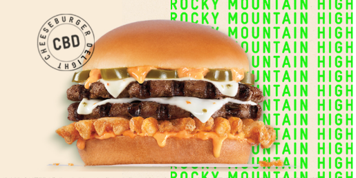 DiscreetWellnes's tweet photo. Carl's Jr. is testing out a cannabis burger to stay at the forefront of the CBD trend: https://t.co/xaLPAcdLIS 
#CBDNews #DiscreetWellness https://t.co/nXMG7HTWtS