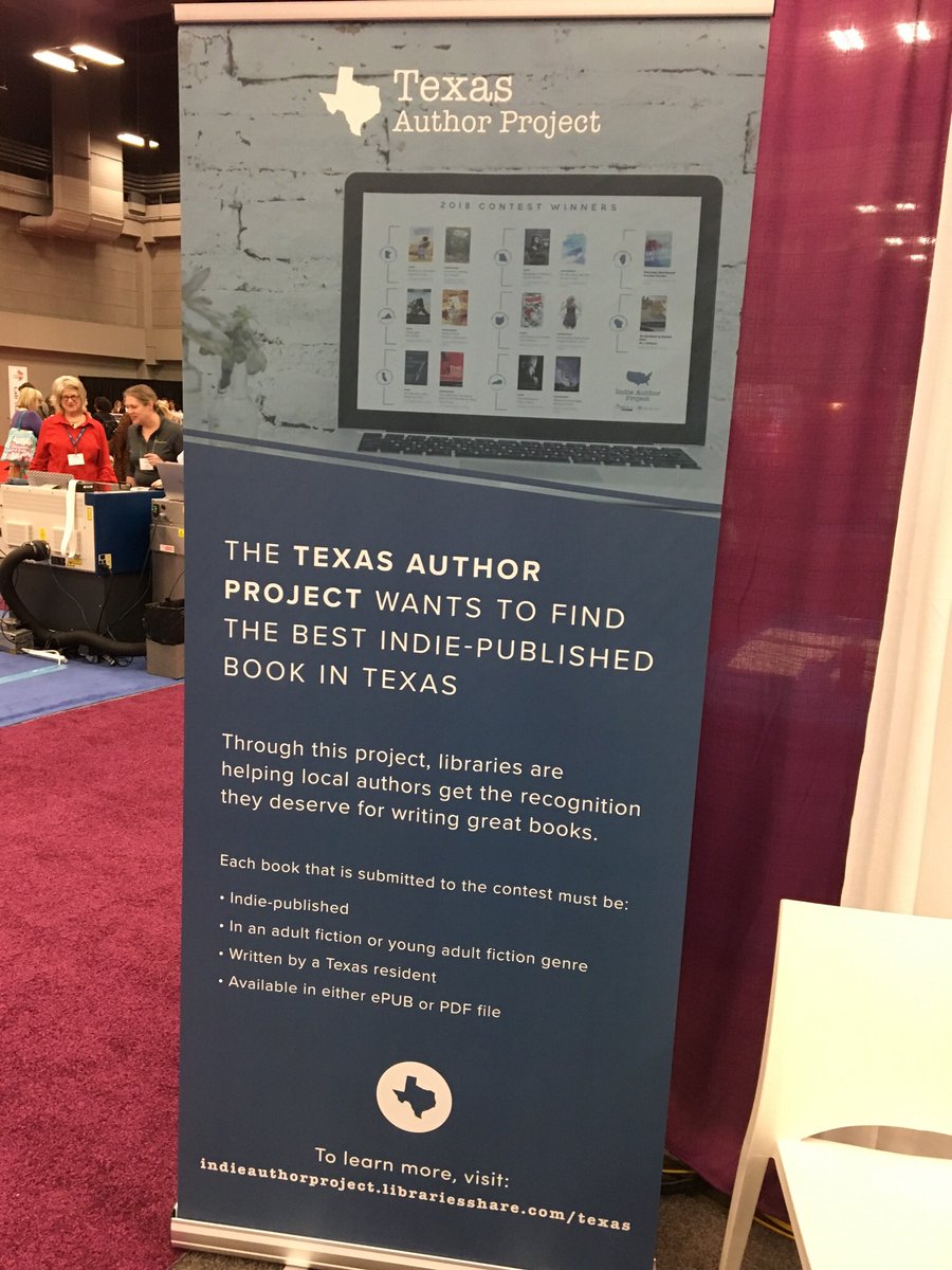 BiblioBoard's tweet photo. Who else is loving the energy at #TxLA19 today? Stop by booth 3220 to learn more about the #TexasAuthorProject and all the ways your library can engage with your local writing community! #CommunityEngagement #IndieAuthorProject #BiblioBoardBuzz #BeyondTheStacks https://t.co/pEN6fSfZ5x