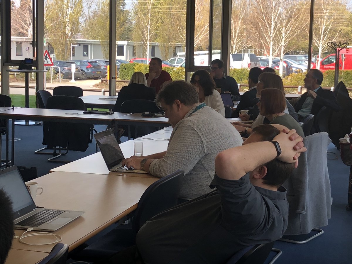 FAIRplus_eu's tweet photo. Day two of the first #FAIRplus squad meeting on @wellcomegenome campus in Hinxton. We are working to increase the FAIRness of data from @IMI_JU projects ReSOLUTE, #ND4BB, eTOX and #OncoTrack. See more: https://t.co/e1cLcxFtRA #FAIRplus #FAIRdata https://t.co/oWgXzjXgOj