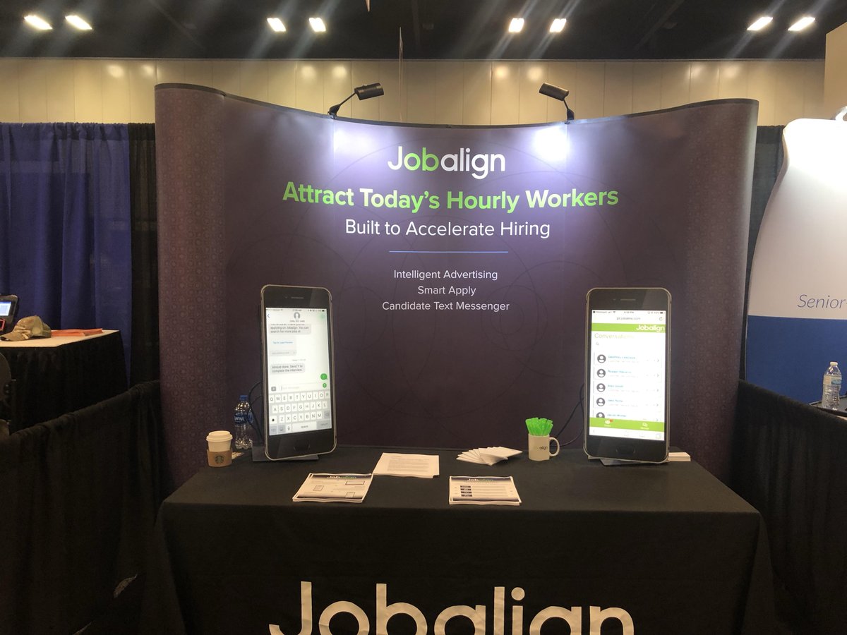 Are you having a hard time recruiting high quality talent? We have your solution at booth #945 #Argentum19