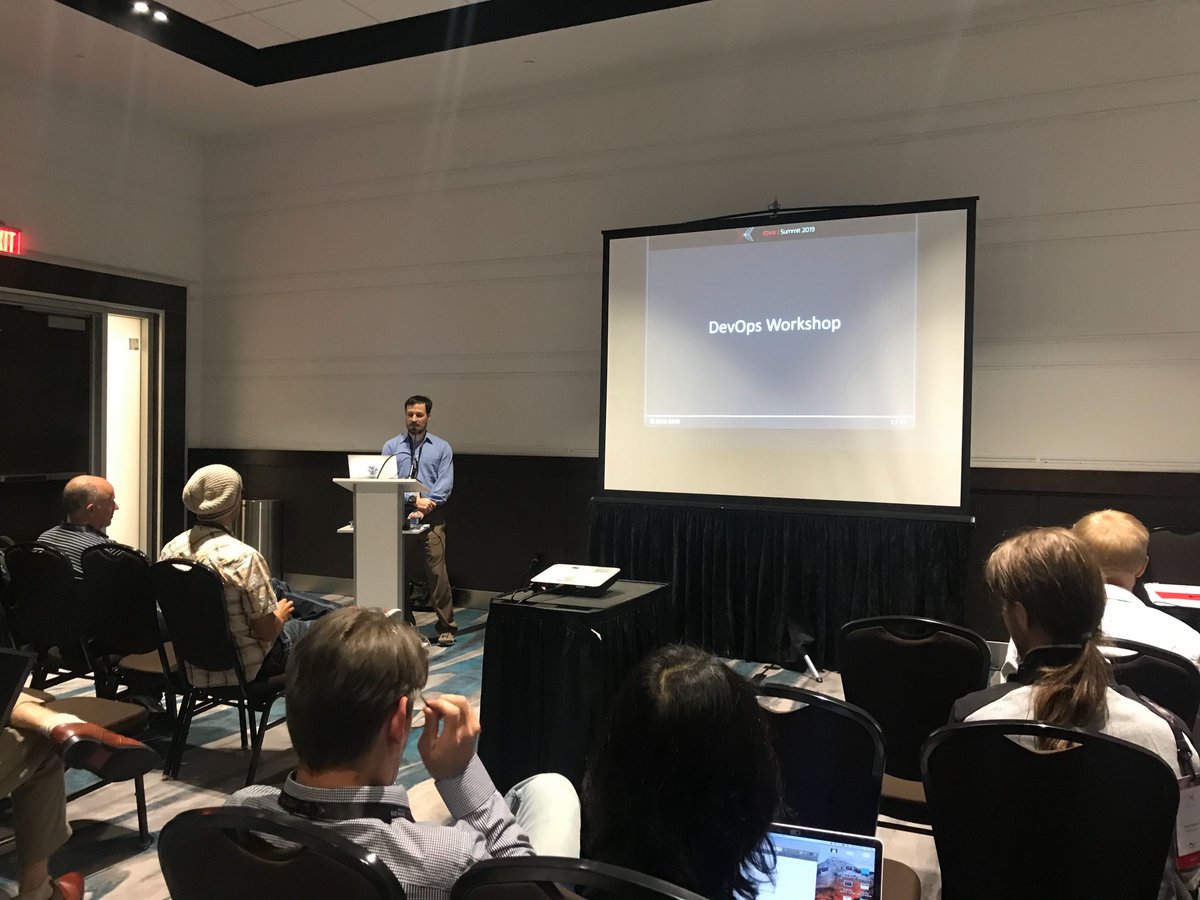 InputOutputHK's tweet image. Interested in DevOps development? In this workshop with IOHK DevOps engineer, Samuel Leathers, he shares the benefits of leveraging DevOps development. #IOHKSummit2019 #DevOps